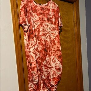 Tie dye sun dress